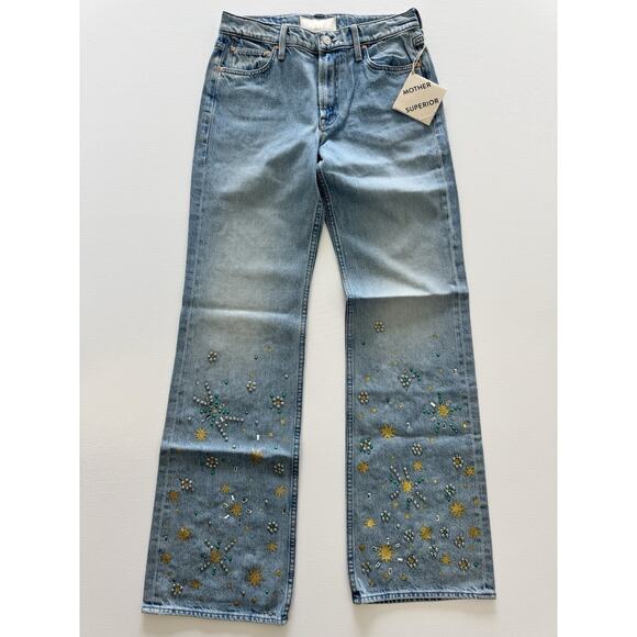 MOTHER Denim - Mother The Bookie Heel in Righteous Gemstone Jeans 26 NWT